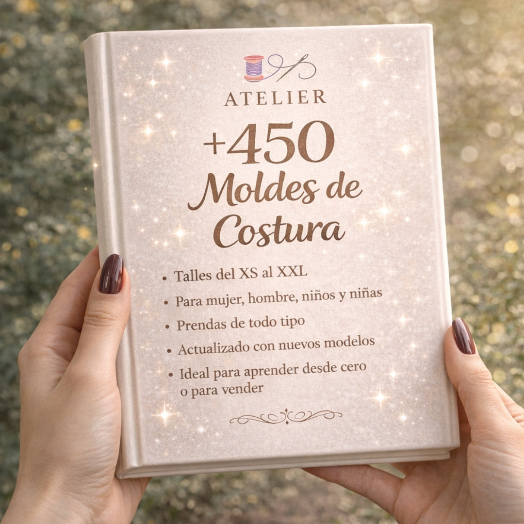 Biblioteca +450 Patrones de Costura